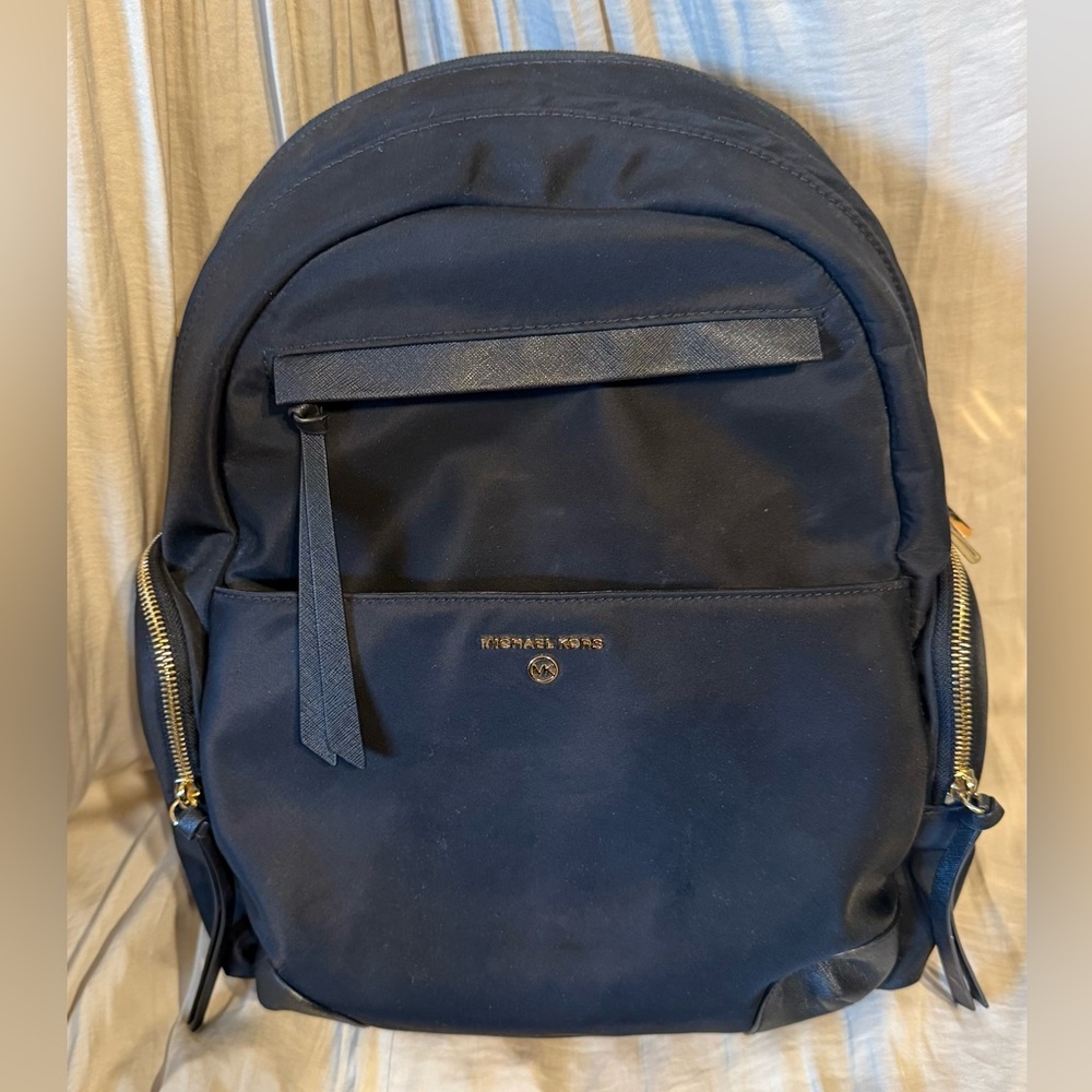 Michael Kors Prescott Large Nylon Backpack Black